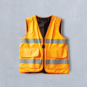 CHALECO REFLECTIVO 100% POLIESTER - 2 BANDAS