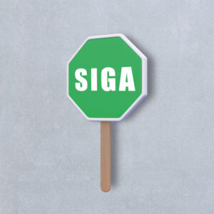 SEÑAL PALETA - PARE/SIGA